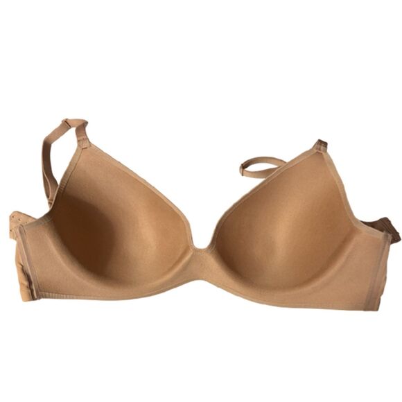 Victoria's Secret Lined Demi Beige Nude Bra Size 36D - Picture 5 of 7